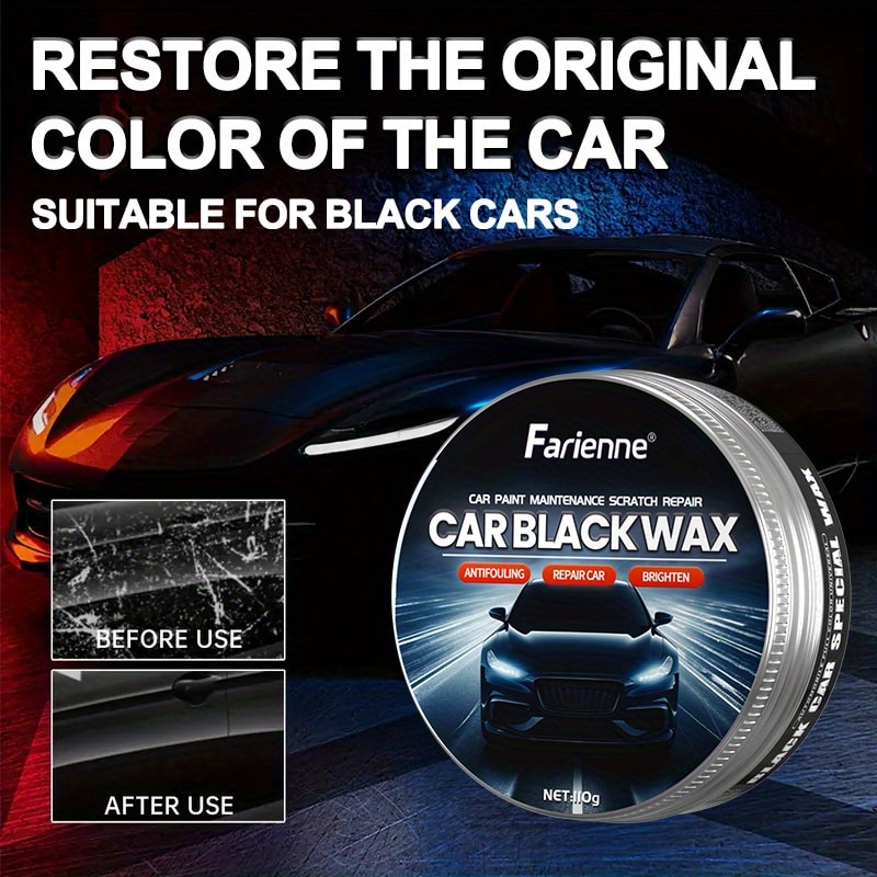 Black Car Wax Scratch Remover and Swirl Repair Polish