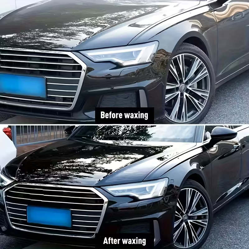 Black Car Wax Scratch Remover for Deep Gloss Paint Protection