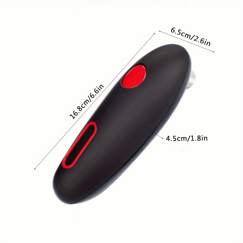 One Touch Electric Can Opener for Seniors Hands Free Portable Kitchen Tool