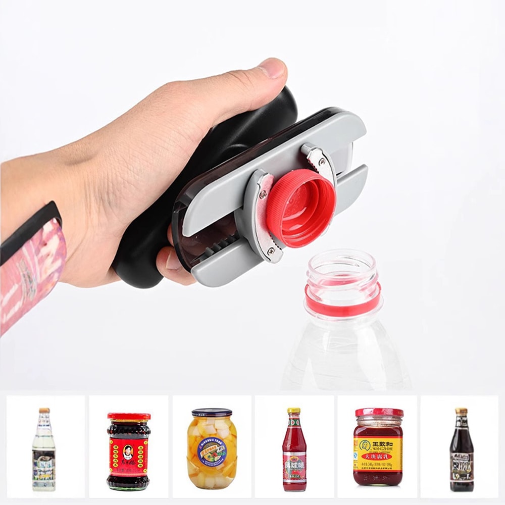 Adjustable Stainless Steel Jar Opener for Weak Hands