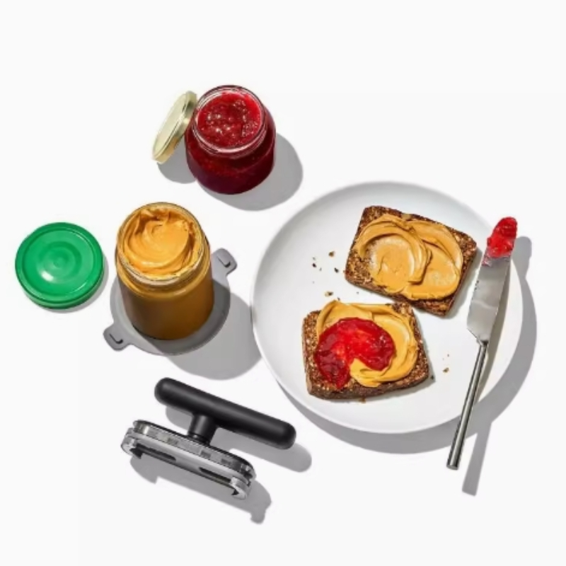 Adjustable Stainless Steel Jar Opener for Weak Hands