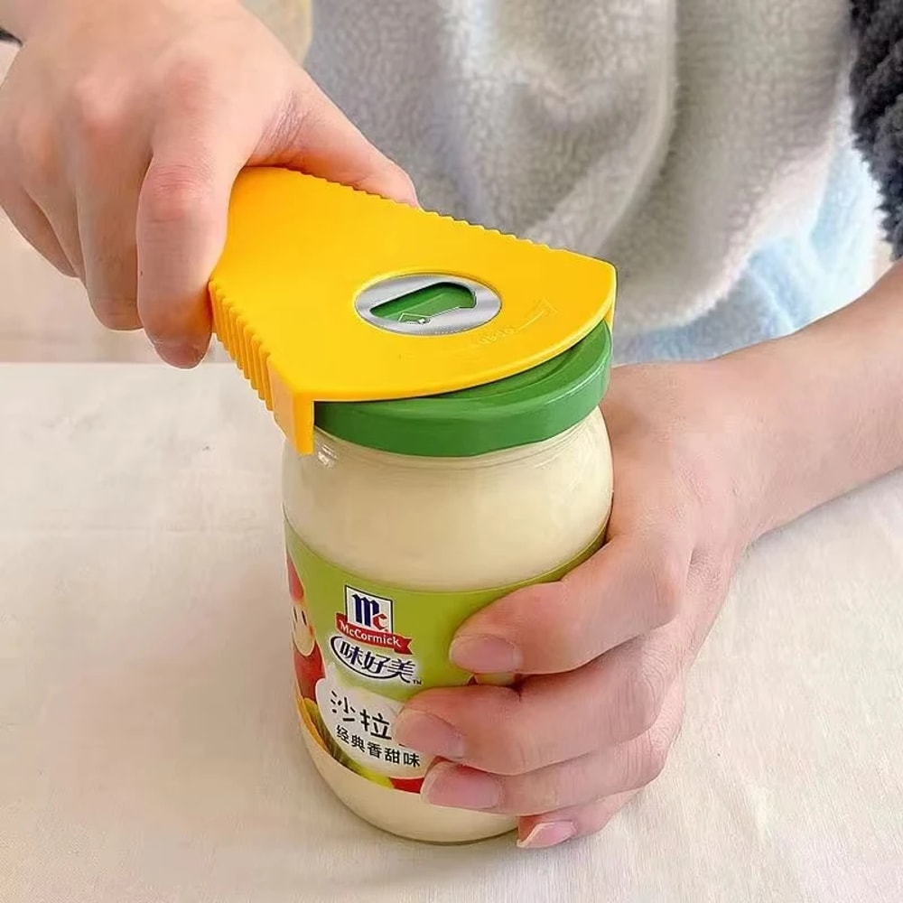 Easy Grip Multifunctional Can Opener Bottle and Jar Opener