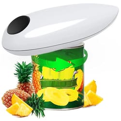 electric can opener automatic smooth edge jar and tin opener