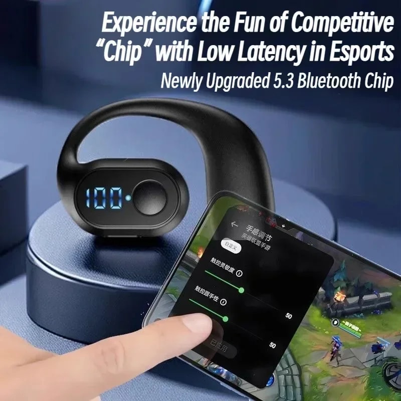 Open Ear Air Conduction Wireless Earphones for Sports & Calls