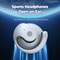 HD Crystal Clear Wired Earbuds with Noise Cancelling Mic