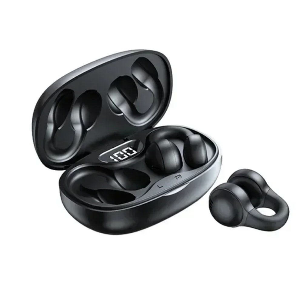 Wireless Bluetooth Earbuds with Noise Reduction and Power Display