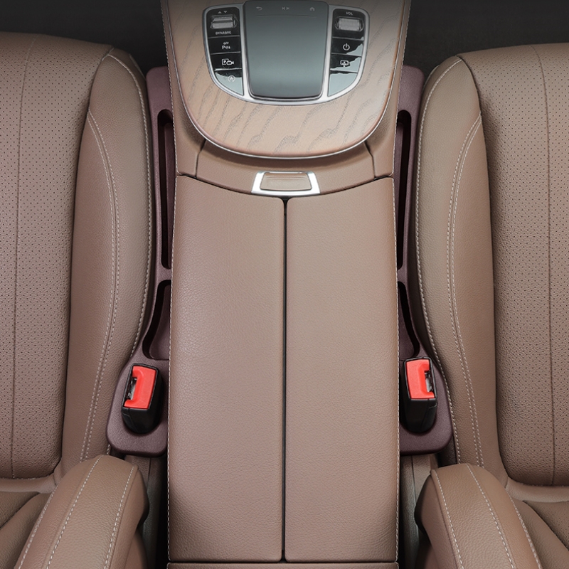 Car Seat Gap Filler Organizer With Seat Gap Storage Grooves 1