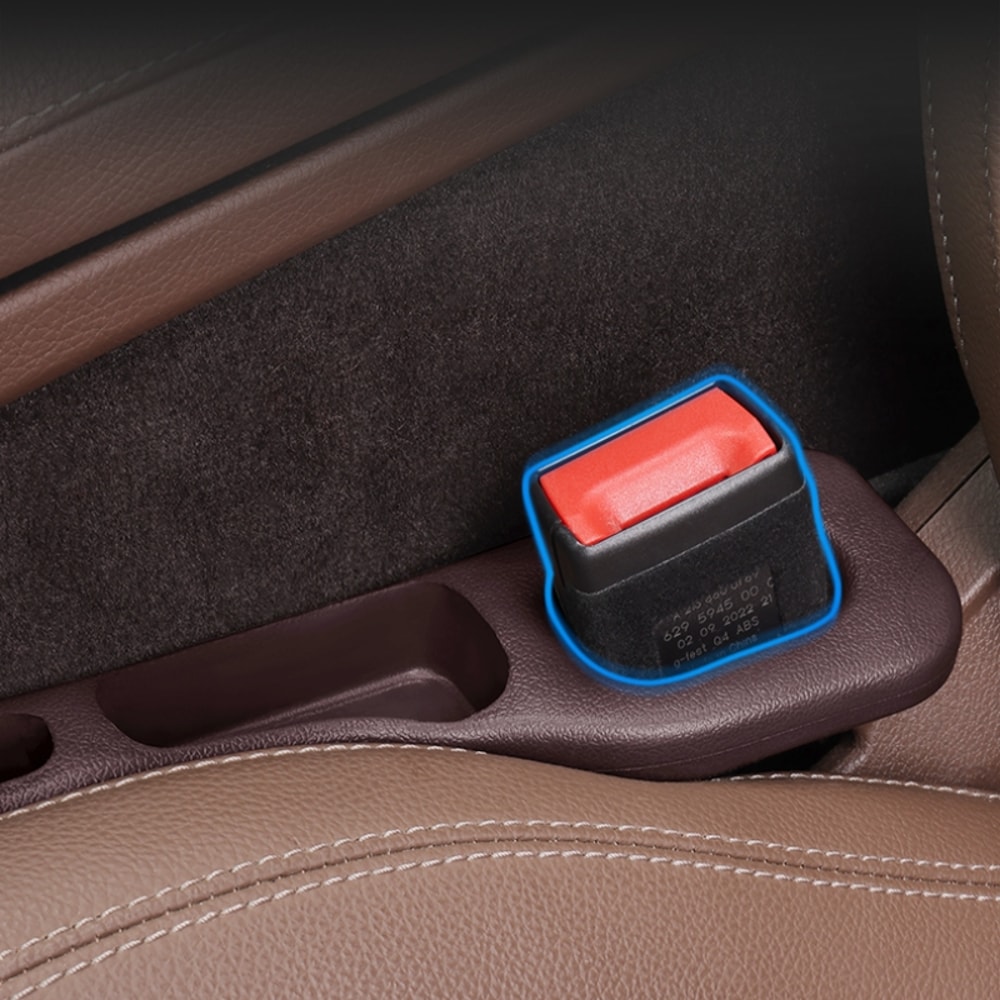 Car Seat Gap Filler Organizer With Seat Gap Storage Grooves 3
