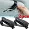 Universal Car Sunglasses Holder Sun Visor Glasses Clip And Card Organizer 0