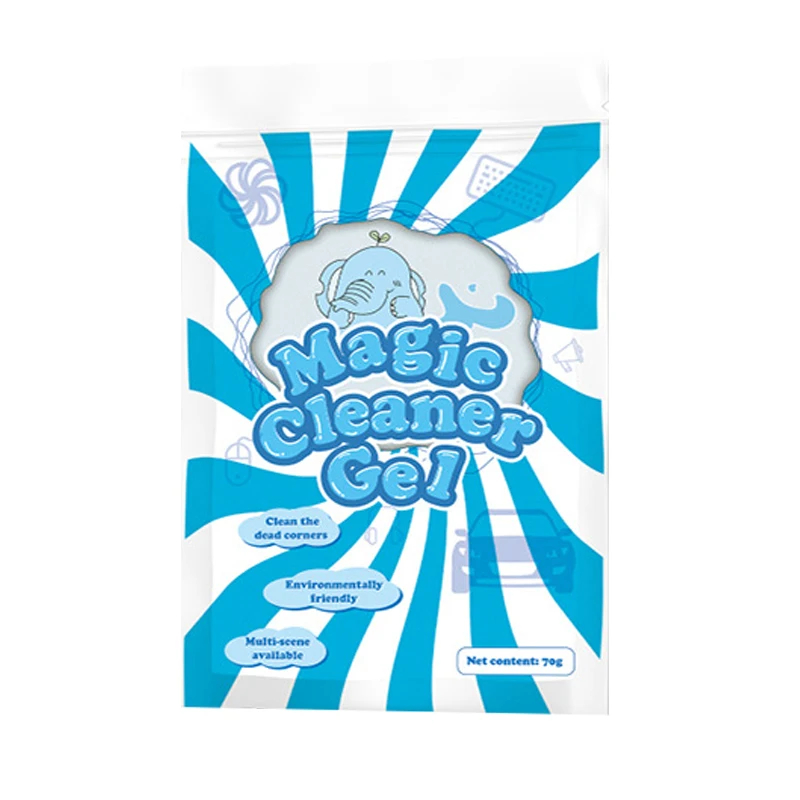 Reusable Car Cleaning Gel For Interior Vents Keyboards And Dust Removal 5
