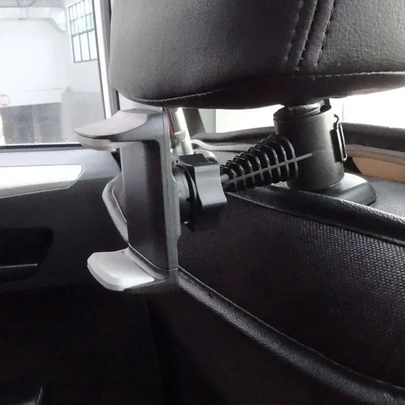 Universal Sun Visor Car Phone Holder With Rearview Mirror Clip Mount 5