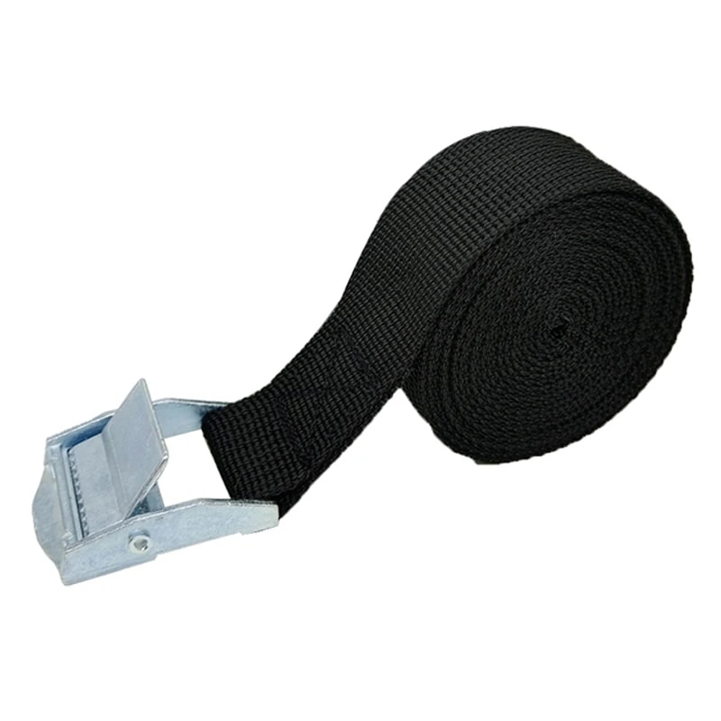 Adjustable Tie Down Strap With Metal Buckle For Cargo Bikes Luggage And Motorcycles 5