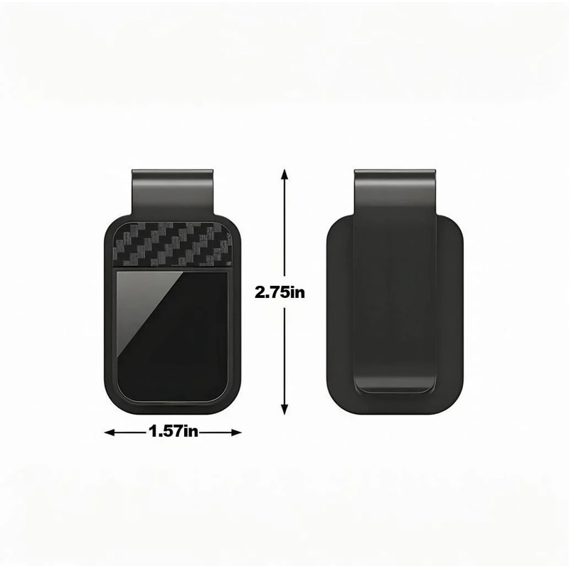 Car Sun Visor Sunglasses Clip Holder for Glasses Cards and Tickets