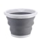 Collapsible Bucket Portable Folding Water Bucket For Camping Car Wash And Fishing 3