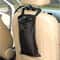 Hanging Car Trash Bag Back Seat Headrest Garbage Can