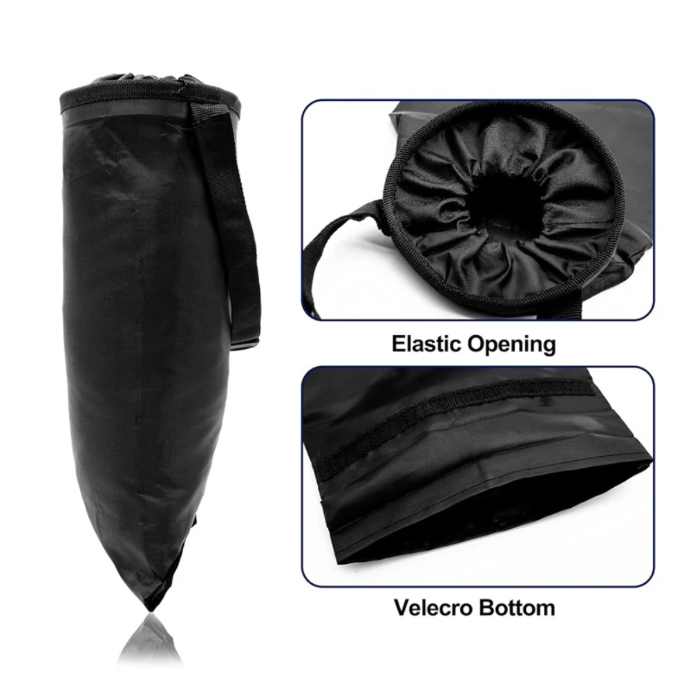 Hanging Car Trash Bag Back Seat Headrest Garbage Can