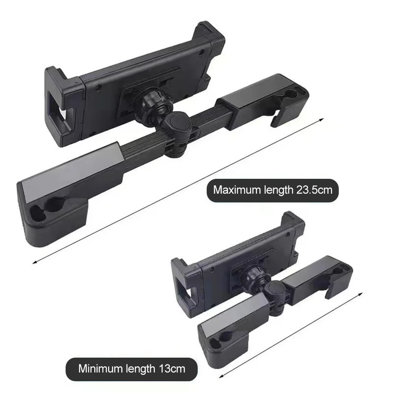 Adjustable Car Headrest Tablet Holder For Phones And IPads 4