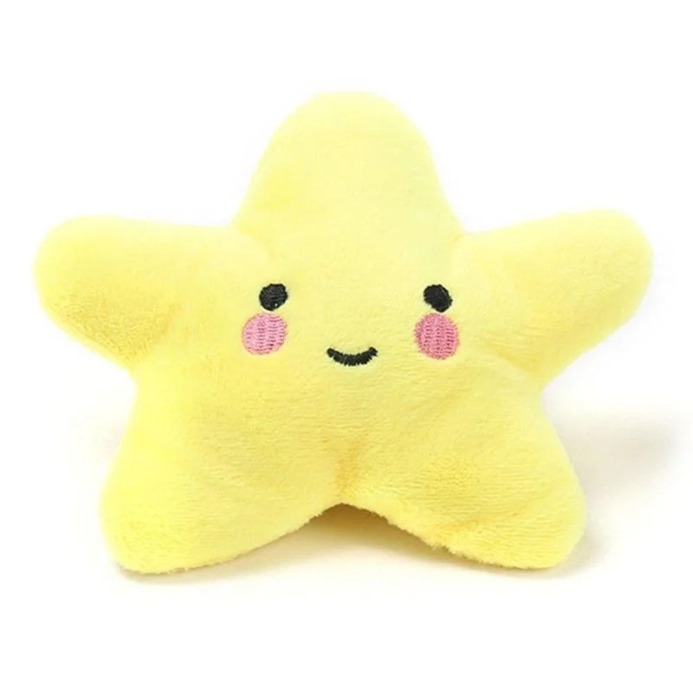 Pentagram Plush Squeaky Pet Toy for Dogs and Cats