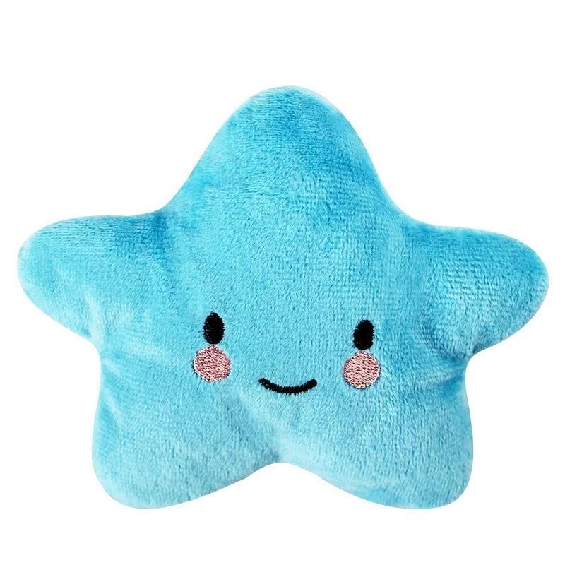 Pentagram Plush Squeaky Pet Toy for Dogs and Cats