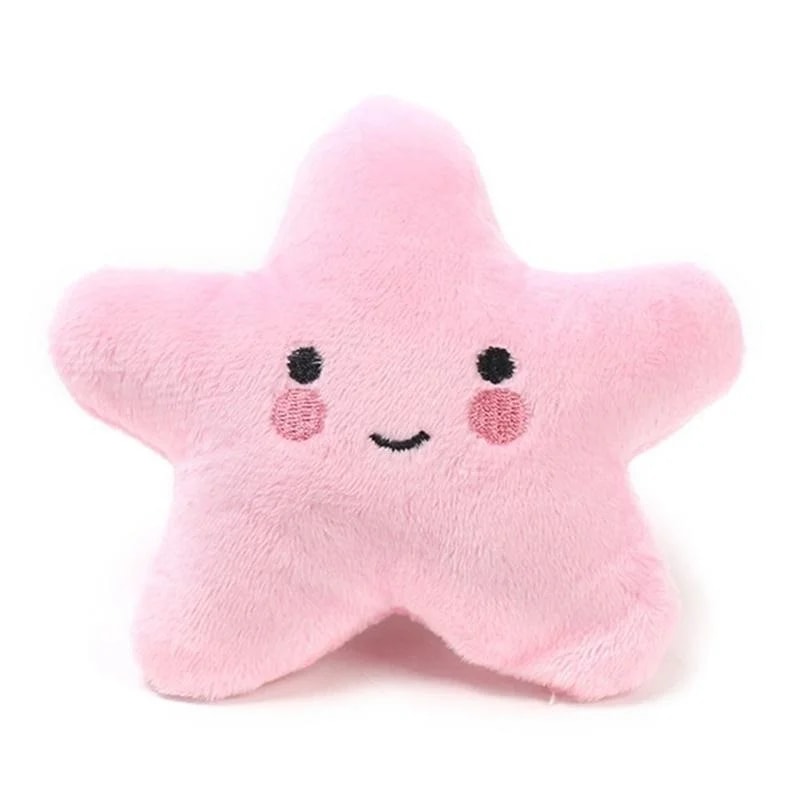 Pentagram Plush Squeaky Pet Toy for Dogs and Cats