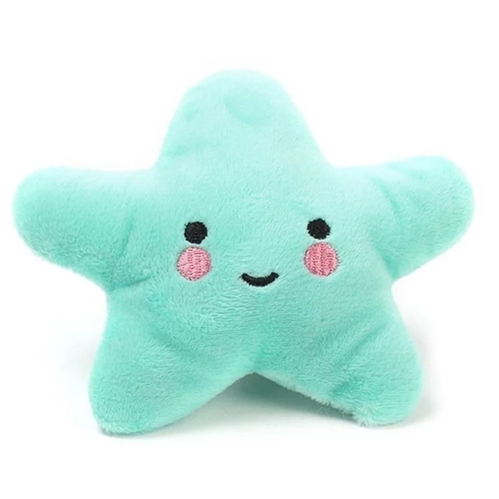 Pentagram Plush Squeaky Pet Toy for Dogs and Cats