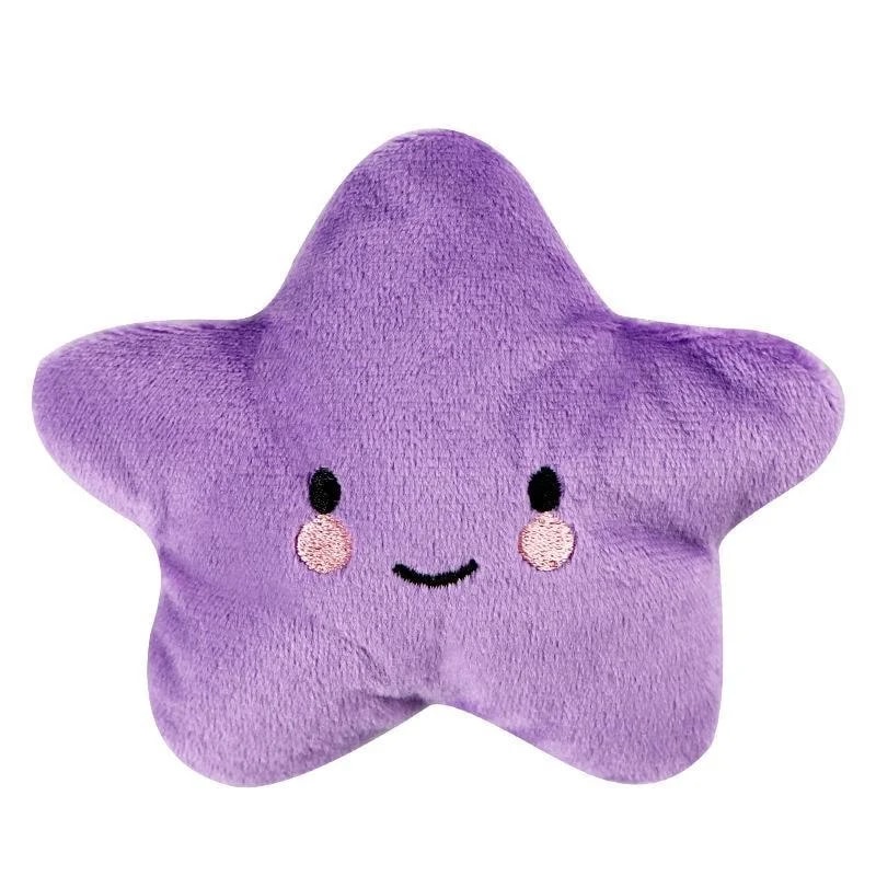 Pentagram Plush Squeaky Pet Toy for Dogs and Cats