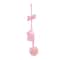Interactive Cat Wand Toy with Spring Rope Plush Ball for Indoor Play