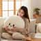 Cute Giant Dumpling Plush Squishy Pillow for Stress Relief and Cozy Room Decor