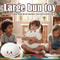 Cute Giant Dumpling Plush Squishy Pillow for Stress Relief and Cozy Room Decor