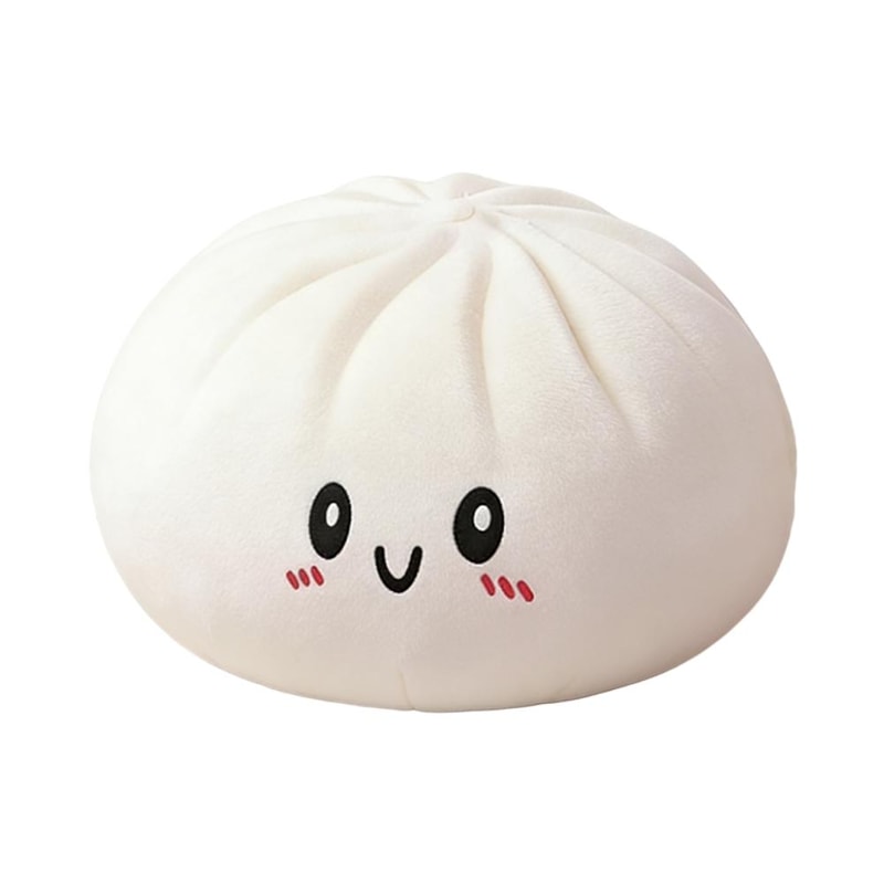Cute Giant Dumpling Plush Squishy Pillow for Stress Relief and Cozy Room Decor