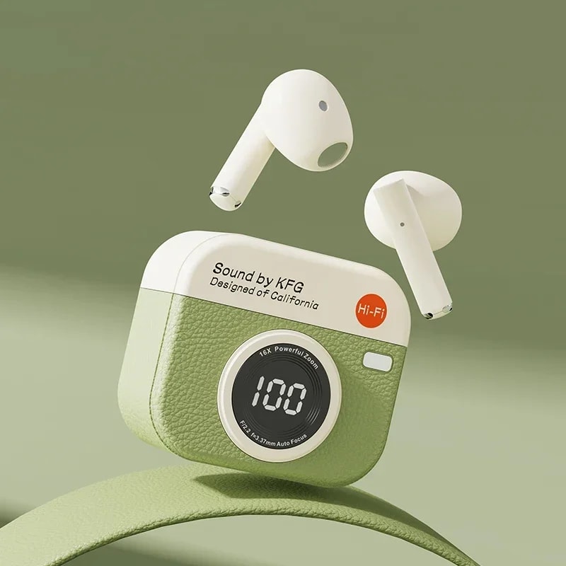 TWS Wireless Gaming Earbuds with Noise Reduction Mic and Deep Bass