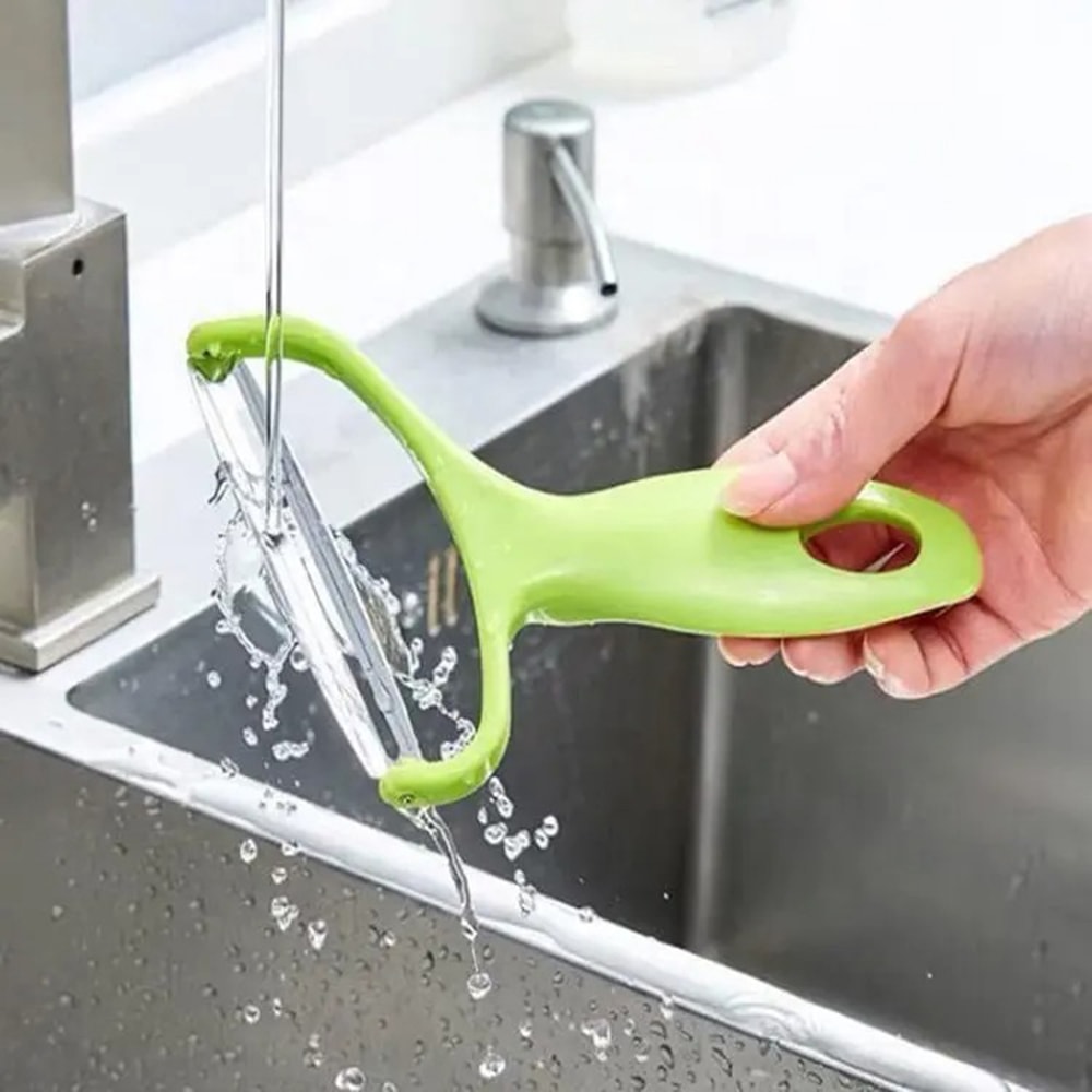 Wide Mouth Vegetable Peeler For Fruits Potatoes Carrots And Everyday Kitchen Prep 2