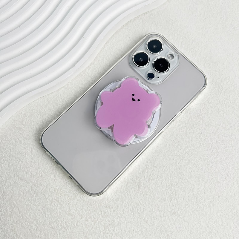 Cartoon Bear MagSafe Phone Grip Folding Magnetic Ring Holder