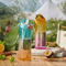Flavored Water Bottle with Flavor Pods and Straw for Zero Sugar Hydration