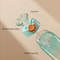 Flavored Water Bottle with Flavor Pods and Straw for Zero Sugar Hydration