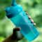 Protein Shaker Bottle with Metal Mixing Ball for Gym Shakes and Smoothies