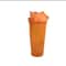 Protein Shaker Bottle with Metal Mixing Ball for Gym Shakes and Smoothies