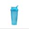 Protein Shaker Bottle with Metal Mixing Ball for Gym Shakes and Smoothies