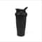 Protein Shaker Bottle with Metal Mixing Ball for Gym Shakes and Smoothies