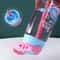Kids Cartoon Leakproof Straw Sippy Cup Portable Toddler Water Bottle