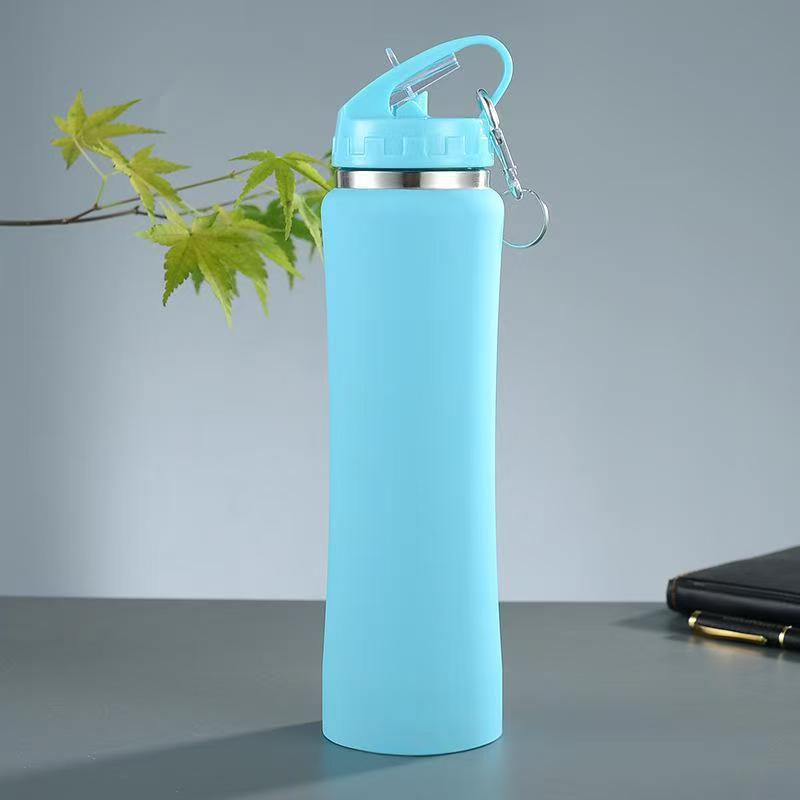 Insulated Stainless Steel Water Bottle With Straw For Fitness Cycling And Travel 10
