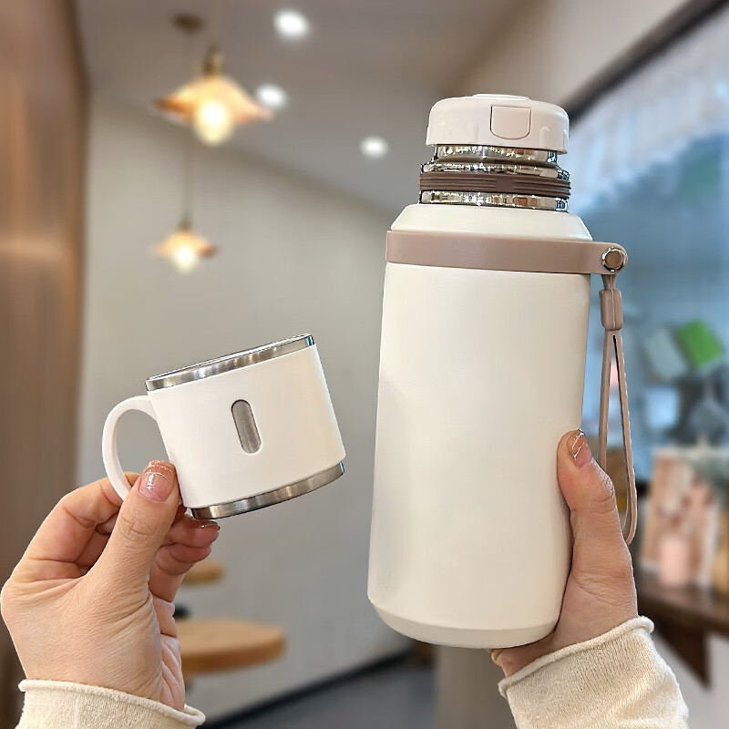 Stainless Steel Travel Coffee Mug Leak Proof Insulated Thermos Cup 3
