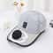 Solar Fan Hat Cooling Baseball Cap with USB Charging and UV Protection