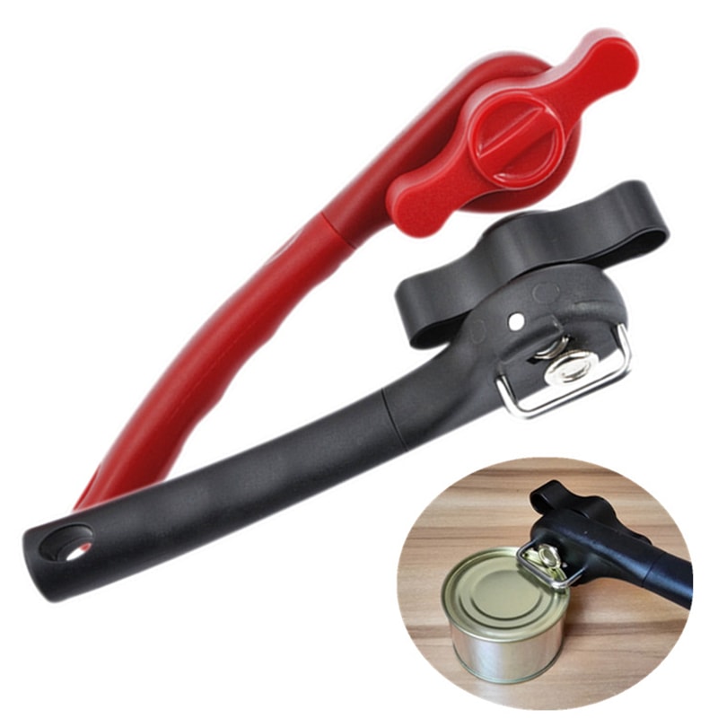 Safe Edge Manual Can Opener Stainless Steel Side Cut Kitchen Tool 1