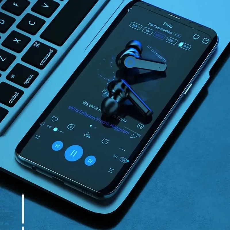 LED Display Wireless Earbuds Bluetooth Headset for Sports and Everyday Listening