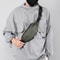 Waterproof Crossbody Waist Bag For Men Fashionable Lightweight Durable Chest Bag For College Stude 2