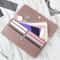 Genuine Leather Women's Long Wallet Multifunctional Cowhide Zipper Card Holder & Coin Purse