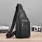 Luxury Chest Pack Men Crossbody Bag PU Leather Sling Bag For Travel 2