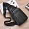 Luxury Chest Pack Men Crossbody Bag PU Leather Sling Bag For Travel 3