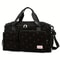 Large Capacity Casual Strawberry Print Duffel Bag with Multiple Compartments Ideal for Travel Gym and Everyday Use